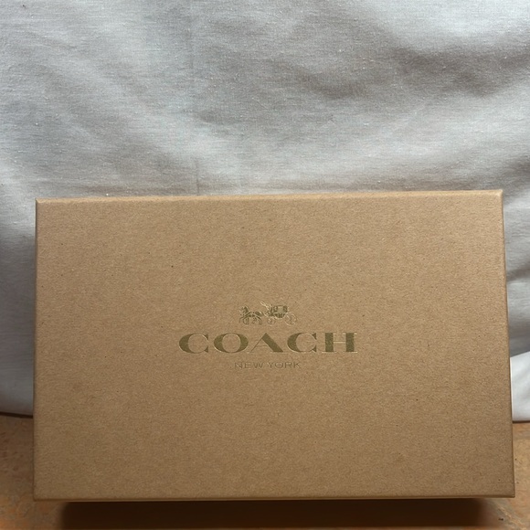 COACH Wallet & Key Ring Picture Frame Charm In Signature Leather NIB - Picture 11 of 12